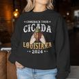 Louisiana 2024 Cicada Comeback Tour Vintage Bug & Women Women Sweatshirt Unique Gifts