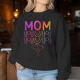 Lustig Karierte Mama Muttertag Sweatshirt Frauen Lustige Geschenke