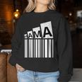 Lustiges Kariertes Mama-Schwarz-Weißes Für Damen Sweatshirt Frauen Lustige Geschenke