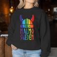 Malmo Sweden 2024 Swedish Viking Rainbow Gay Lesbian Pride Women Sweatshirt Unique Gifts