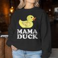 Mama Duck Mother Bird Women Sweatshirt Unique Gifts