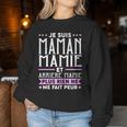 Maman Mamie Arrière Mamie Citation Pour Arrière Grand-Mère Women Sweatshirt Cadeaux drôles