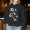 Margaritas Flores Margaritas Florecen Adornos Florales Sudadera Mujer Regalos divertidos