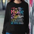 Middle Sister I'm The Reason We Have Rules Matching Women Sweatshirt Unique Gifts
