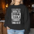 Mis Amigos Salt Lime & Tacos Tequila Women Sweatshirt Personalized Gifts