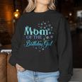 Mom Of The Birthday Girl Winter Onederland Mommy Mama Women Sweatshirt Personalized Gifts
