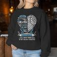 Mom Dad In Heaven Forever In My Heart In Memory Of Parents Women Sweatshirt Unique Gifts