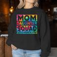 Mom And Daughter Squad Unbreakable Bond Tie Dye Print Women Sweatshirt Personalized Gifts