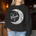 Mom I Love You To The Moon & BackI Love My Mom To The Moon Women Sweatshirt Personalized Gifts