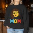 Mom Master Builder Building Bricks Blocks Family Set Parents Women Sweatshirt Unique Gifts