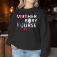 Mother Baby Rn Ob Nurse Women Sweatshirt Unique Gifts