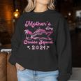 Mother's Day Cruise Squad 2024 Matching Family Vacation Trip Women Sweatshirt Personalized Gifts