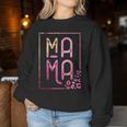 Muttertag Ma Ma Rosa Mom Life Muttertag Mama Modus Sweatshirt Frauen Lustige Geschenke