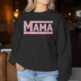 Muttertags- Mit Aufschrift Mama Best Mom Ever Kariert Sweatshirt Frauen Lustige Geschenke