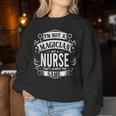 Nurse I'm Not A Magician But A Nurse Women Sweatshirt Funny Gifts