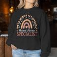 Patient Access Specialist Leopard Rainbow Appreciation Women Sweatshirt Unique Gifts