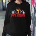 Pit Crew Family Birthday Party Racing Race Car Women Sweatshirt Unique Gifts