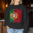 Portugal Flag Women's Children's Portugal Sweatshirt Frauen Lustige Geschenke