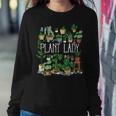 Potted Plant Lady Women Sweatshirt Unique Gifts