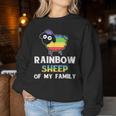 Pride Month Rainbow Gay Cute Animal Equality Lgbt Women Sweatshirt Unique Gifts