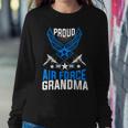 Proud Air Force Grandma Us Air Force Military Women Sweatshirt Unique Gifts