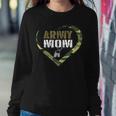 Proud Army Mom Clothing Military Heart Camouflage Women Sweatshirt Unique Gifts