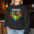 Proud Autism Brother Autism Awareness Autistic Sister Boys Women Sweatshirt Unique Gifts
