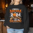 Proud Mom Of A 2024 Senior Basketball Graduate Grad 2024 Women Sweatshirt Personalized Gifts
