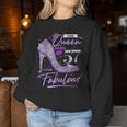 This Queen Makes 57 Looks Fabulous 57Th Birthday Women Women Sweatshirt Unique Gifts