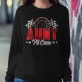 Race Car Birthday Party Racing Family Aunt Pit Crew Women Sweatshirt Unique Gifts