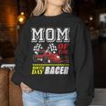 Race Car Party Mom Of The Birthday Racer Racing Theme Family Women Sweatshirt Unique Gifts