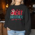 Rat Brother Costume Rat Sunglasses Rodent Lover Father's Day Women Sweatshirt Unique Gifts