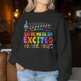 Do Re Mi Fa So Excited To See You Music Teacher Trendy Women Sweatshirt Funny Gifts