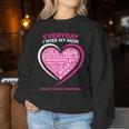 Remembrance In Memory Of My Mom Pink Breast Cancer Awareness Women Sweatshirt Unique Gifts