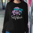 Salty WenchGirl Pirate Skull Crossbones Anchor Women Sweatshirt Unique Gifts