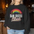 San Diego Pride Lgbt Lesbian Gay Bisexual Rainbow Lgbtq Women Sweatshirt Unique Gifts