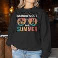 Schools Out For Summer Last Day School Teacher Student Boy Women Sweatshirt Funny Gifts
