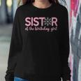 Sister Of The Birthday Girl Winter Onederland 1St Birthday Women Sweatshirt Unique Gifts