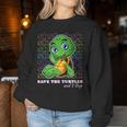 Sksksk And I Oop Save The Turtles Trendy Meme Girls Women Sweatshirt Unique Gifts