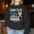 Soon To Be Daddy 2025 Girl Gender Reveal Party Dad Father Women Sweatshirt Unique Gifts