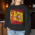 Spain Flag Women's Children's Spain Sweatshirt Frauen Lustige Geschenke