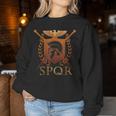 Spqr Camisa Para Amante Del Imperio Romano Historia De La Antigua Roma Sudadera Mujer Regalos divertidos