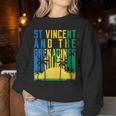 St Vincent And The Grenadines Retro 70S 80S Vintage Women Sweatshirt Unique Gifts