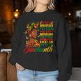 I Am The Storm Girls Junenth Black History Month Women Sweatshirt Personalized Gifts