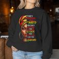 I Am The Storm Junenth Black History Month African Women Women Sweatshirt Funny Gifts