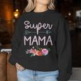 Super Mama Muttertag Sweatshirt Frauen Lustige Geschenke