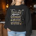 Taurus Queen May April Birthday Taurus Zodiac Sign Horoscope Women Sweatshirt Unique Gifts