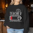 Teacher Summer Recharge Required Last Day School Women Women Sweatshirt Unique Gifts