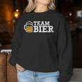 Team Beer Sweatshirt Frauen Lustige Geschenke