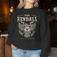 Team Kendall Family Name Lifetime Member Women Sweatshirt Funny Gifts